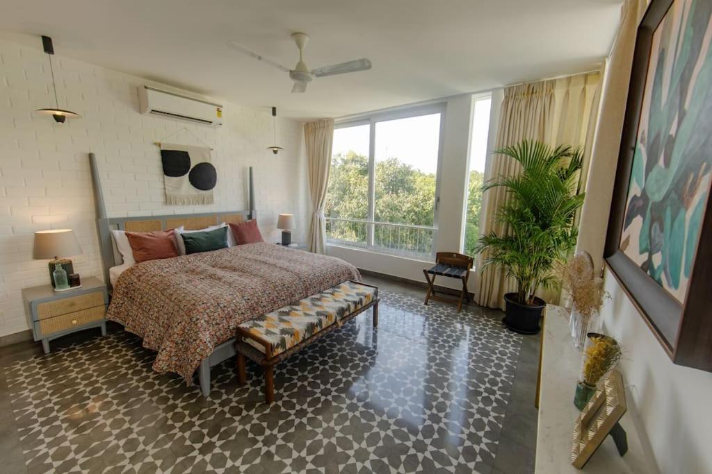 Presidential Luxury Villa Anjuna With Pvt Pool & Bathtub, Most Prime Location Exteriör bild